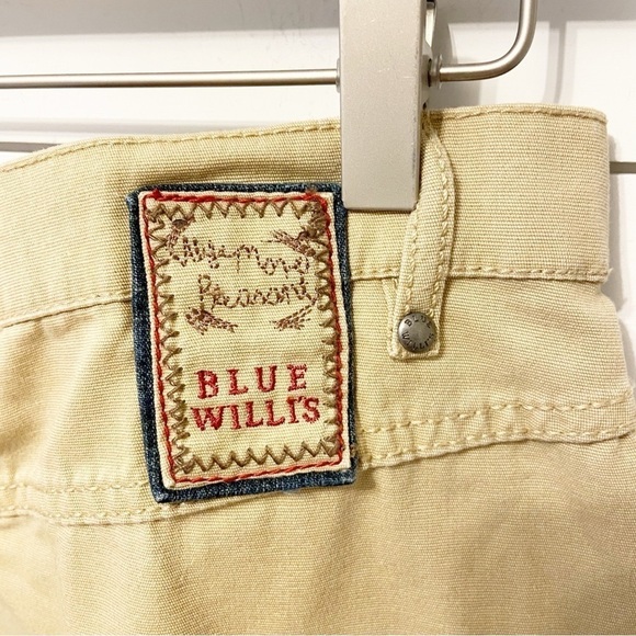 Blue Willis | Khaki Knee Length Skirt Size 40 - Picture 4 of 11